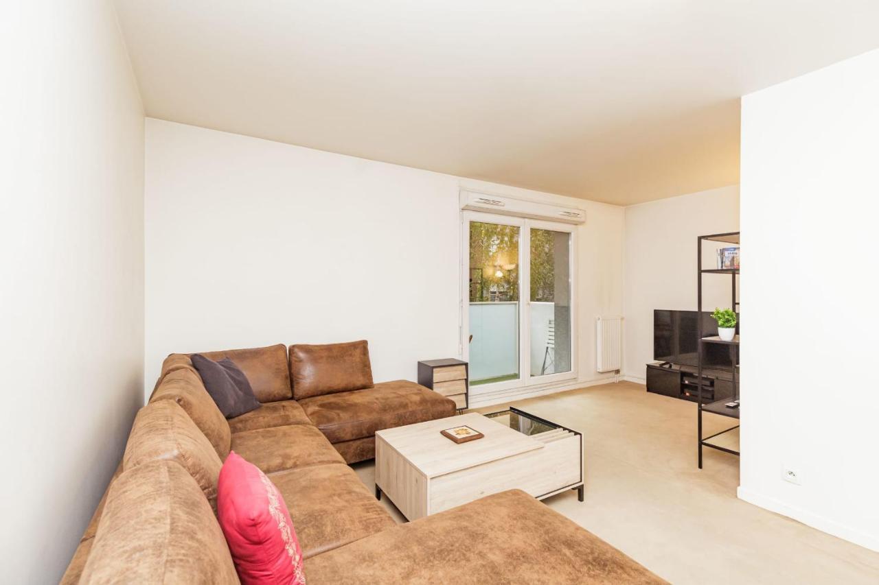 Bright 68 M2 Apartment Near The Stade De France Aubervilliers Exterior foto