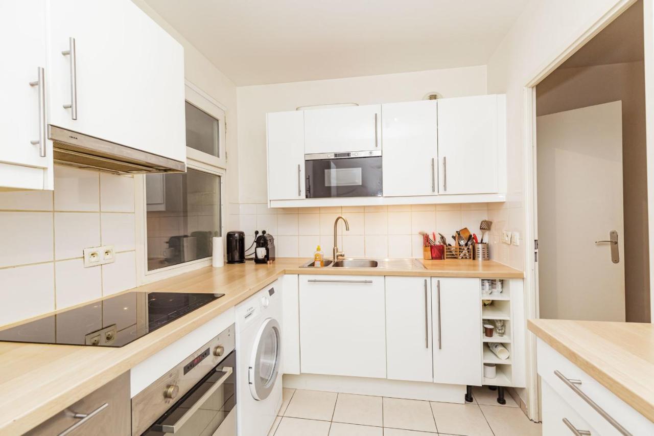 Bright 68 M2 Apartment Near The Stade De France Aubervilliers Exterior foto