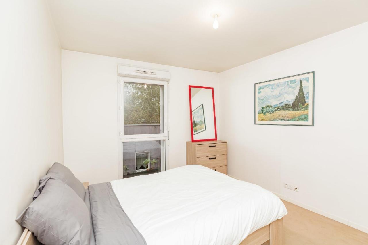 Bright 68 M2 Apartment Near The Stade De France Aubervilliers Exterior foto