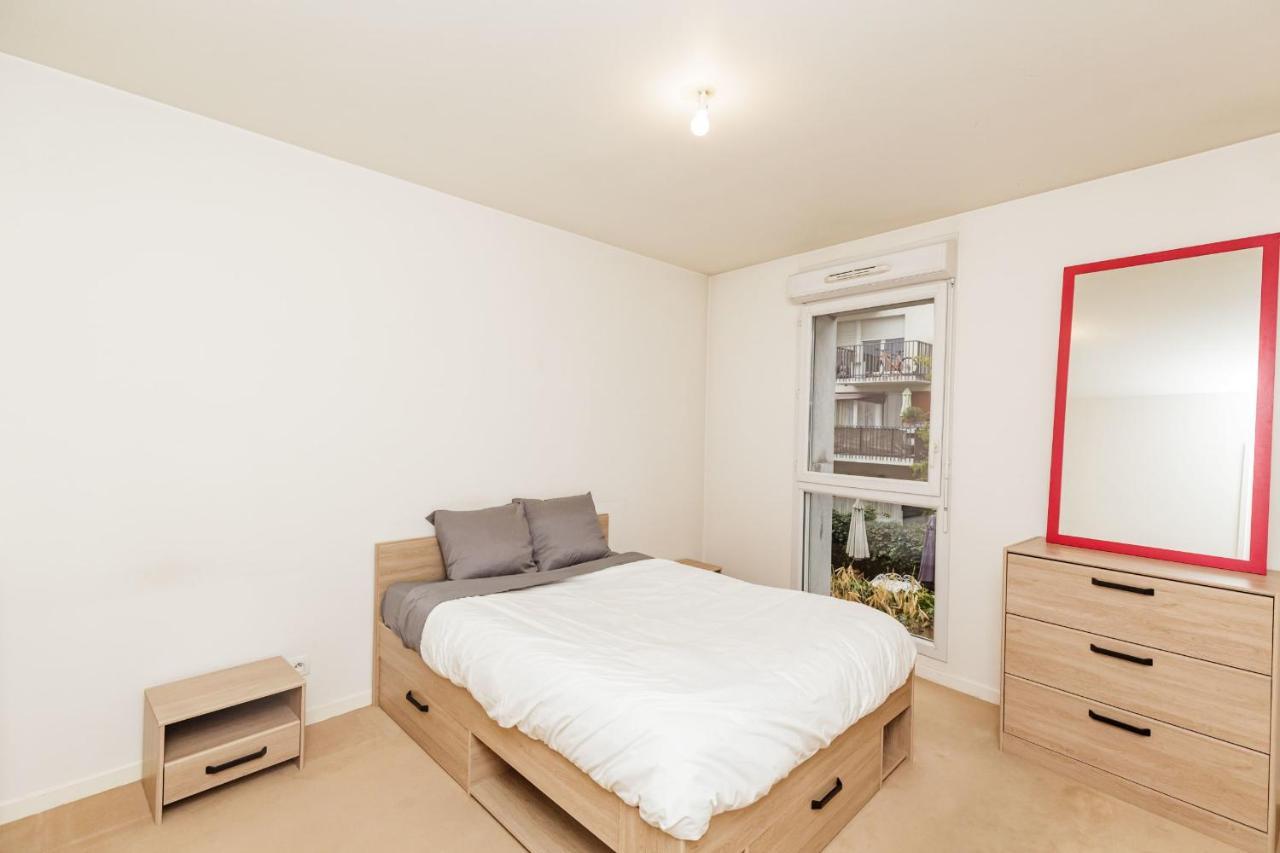 Bright 68 M2 Apartment Near The Stade De France Aubervilliers Exterior foto